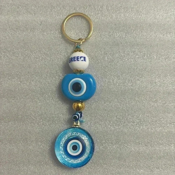 Handmade Greek Evil Eye Keychain
5011 - Picture 2 of 3